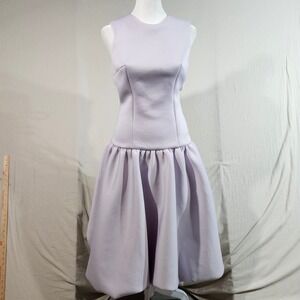ASOS Lilac Purple Bubble Dress Cutout Back‎ Sleeveless Party Cocktail HOCO Sz 4